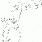 SV650,A Front brake hose (sv650al7 e33)