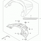 VZR1800,BZ Seat tail box (for bbd) (vzr1800bzl7 e33)