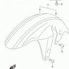 VZR1800,BZ Front fender (for bbd) (vzr1800bzl7 e28)