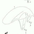 VZR1800,BZ Front fender (for pgz) (vzr1800bzl7 e28)