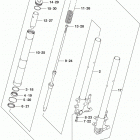 VZR1800,BZ Front fork damper (vzr1800l7 e28)