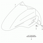 AN400A,ZA Front fender (an400zal6 e28)