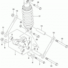 GSX1300R A Rear cushion lever (gsx1300ral6 e03)