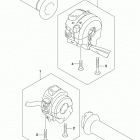GSX1300R A Handle switch (gsx1300ral6 e03)
