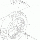 UH200 A Front wheel (uh200al6 p33)