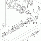 VL1500B Propeller shaft  /  final drive gear