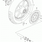 VL1500B Переднее колесо