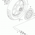 VL1500T Переднее колесо
