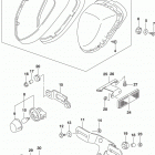 VL800,T Rear combination lamp (vl800l6 e33)