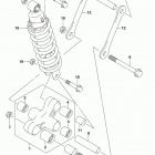 VL800,T Rear cushion lever (vl800tl6 e28)