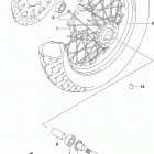VL800,T Front wheel (vl800l6 e03)