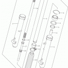 DR Z125,L Front fork damper (dr-z125l5 e33)