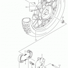 DR Z125,L Front wheel (dr-z125l5 e33)