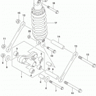 GSX1300R A Rear cushion lever (gsx1300ral5 e28)