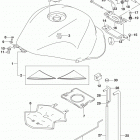 GSX1300R A Fuel tank (gsx1300ral5 e28)