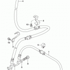 SFV650,A Front brake hose (sfv650l5 e03)