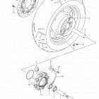 VL1500B Заднее колесо