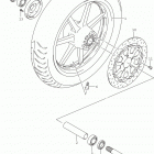 VL1500B Переднее колесо