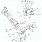 KLX110L (KLX110DKF) Крепление двигателя