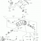 KLX140 (KLX140AKF) Глушитель