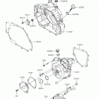 KLX140 (KLX140AKF) Крышки двигателя