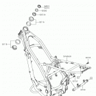 KLX140 (KLX140AKF) Рама