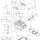 KLX450R (KLX450AKF) ГОЛОВКА ЦИЛИНДРА