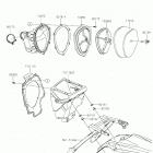 KX250 (KX252AKF) Воздушный фильтр