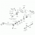 KX250 (KX252AKF) Механизм переключения передач