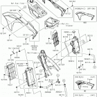 KX250 (KX252AKF) Радиатор