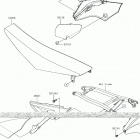 KX250 (KX252AKF) Боковые обтекатели