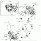 KX450 (KX450JKF) Картер двигателя