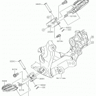 KX450 (KX450JKF) Подножки