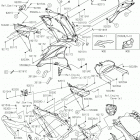 Ninja 1000 (ZX1000WKF) Cowling lowers(whf  /  wjf)