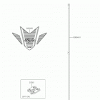 Ninja 400 (EX400GKF) Accessory(decals)
