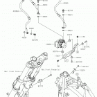 Ninja 400 (EX400GKF) Тормозные трубки