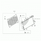 Ninja 400 (EX400GKFA) Accessory(radiator screen)