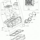 Ninja 400 (EX400HKF) ГОЛОВКА ЦИЛИНДРА