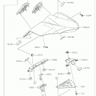 Ninja 650 (EX650KKF) Accessory(single seat cover)