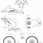 Ninja ZX-10R (ZX1002EKFA) Decals(gray)(ekf)
