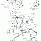 Ninja ZX-10R (ZX1002FKF) Рама ,крепежные детали