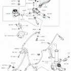 Ninja ZX-10R (ZX1002FKFA) Главный тормозной цилиндр