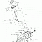 Ninja ZX-14R (ZX1400JKF) Crankshaft  /  piston(s)