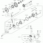 Ninja ZX-14R (ZX1400JKF) Стартер