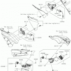 Ninja ZX-14R (ZX1400JKF) Повторитель сигналов