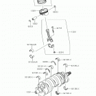 Ninja ZX-6R (ZX636GKF) Crankshaft  /  piston(s)