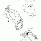 Ninja ZX-6R (ZX636GKFA) Лейбл предостережения