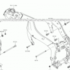 Ninja ZX-6R (ZX636GKFA) Крепление двигателя