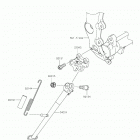 Ninja ZX-6R (ZX636HKF) Подножка