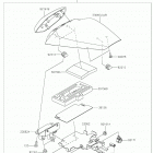 Ninja ZX-6R (ZX636HKFA) Accessory(pillion seat cover)